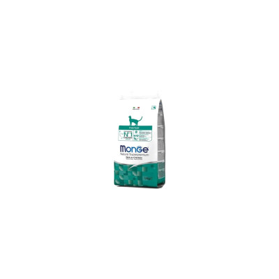 Сухий корм для кішок Monge Cat Hairball зі смаком курки, кукурудзи та рису 1.5 кг (8009470005234)