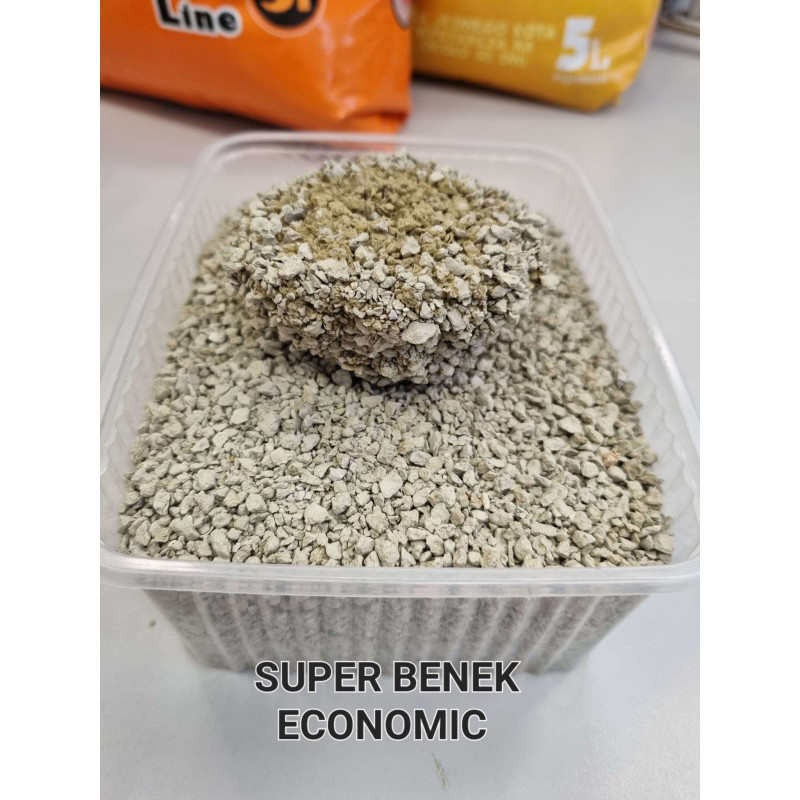 Наповнювач для туалету Super Benek Бентонітовий економний натуральний 5 л (5905397012696)