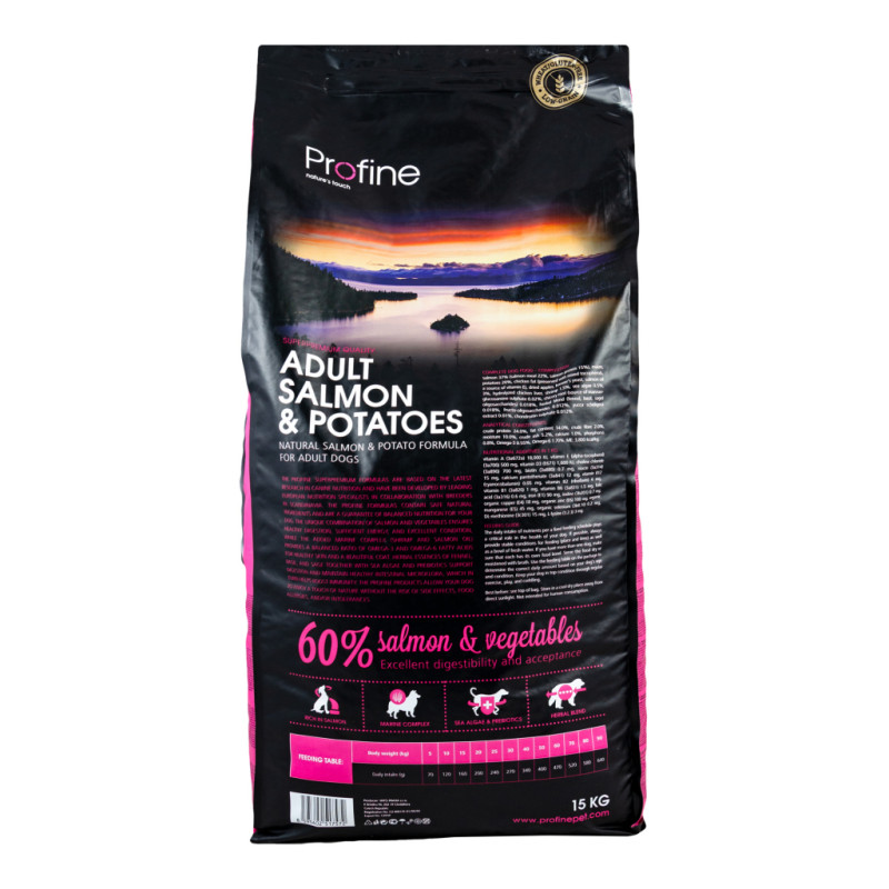 Сухий корм для собак Profine Adult Salmon з лососем і картоплею 15 кг (8595602517572)
