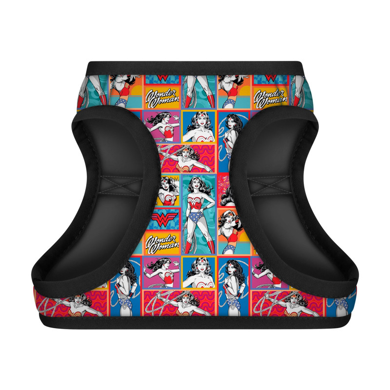 Шлея для собак WAUDOG Clothes з QR паспортом "Диво-жінка комікс" S1 (1011-4009)