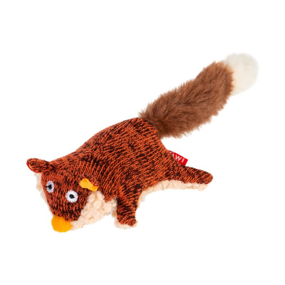 Іграшка для собак GiGwi Plush Лисиця з пищалкою 9 см (75043)