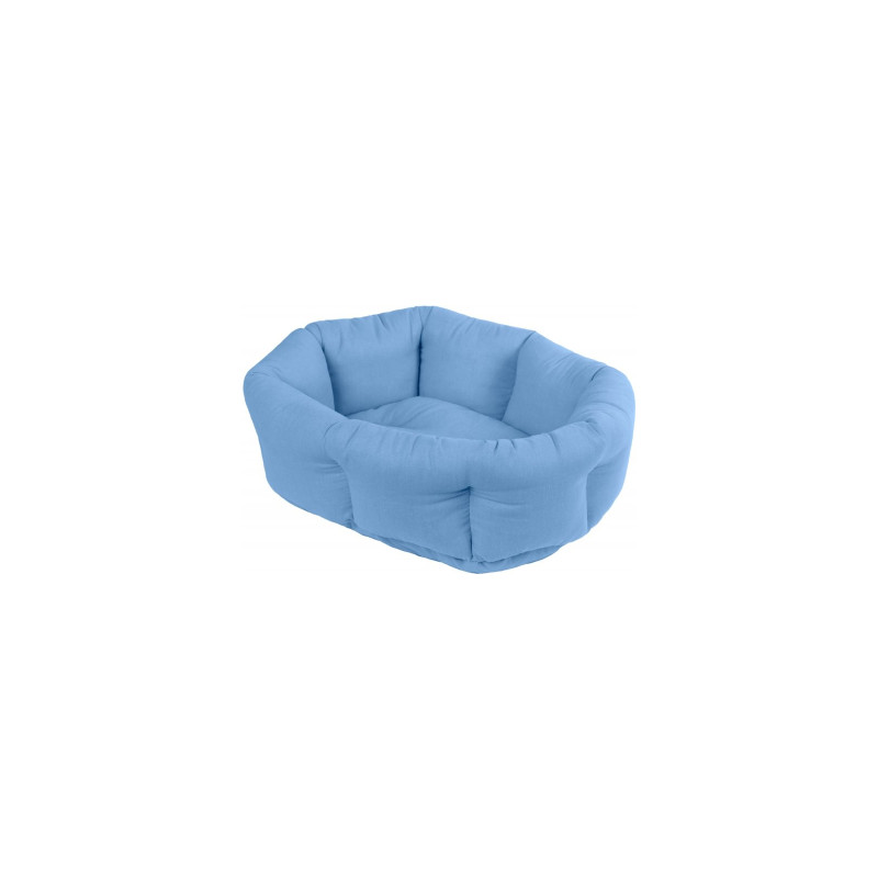 Лежак для тварин Collar Teremok L 68х58х21 см (блакитний) (41172)