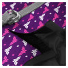 Шлея для собак WAUDOG Clothes з QR паспортом "Диво-жінка фіолет" XS3 (1003-4008)