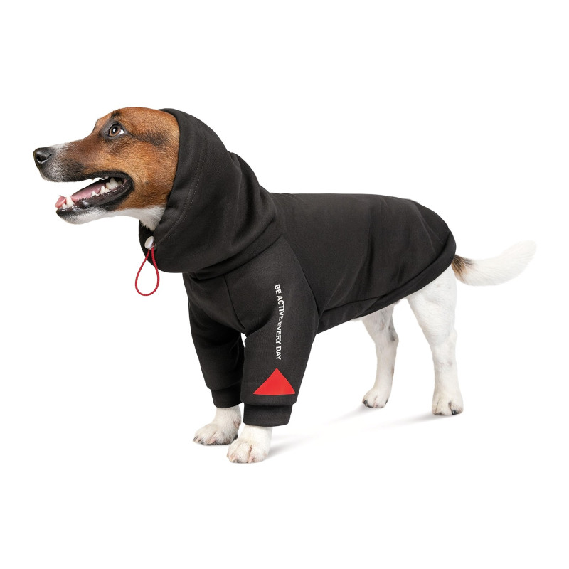 Худі для тварин Pet Fashion "Snoodie" S чорне (4823082423415)