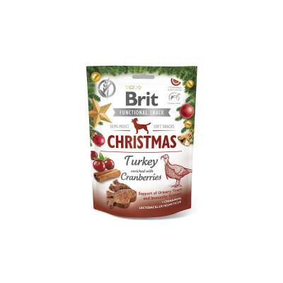 Ласощі для собак Brit Care Dog Functional Snack 150 г (індичка та журавлина) (8595602558575)