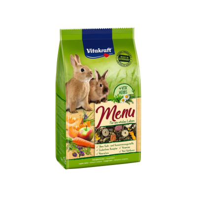 Корм для гризунів Vitakraft Menu Vital для кроликів 3 кг (4008239255426)