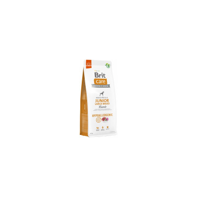 Сухий корм для собак Brit Care Dog Hypoallergenic Junior Large Breed з ягням 12 кг (8595602559046)