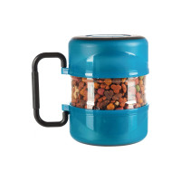 Посуд для собак Trixie Дорожній набір: Бокс 2 л + 2 миски по 750 мл (4011905024912)