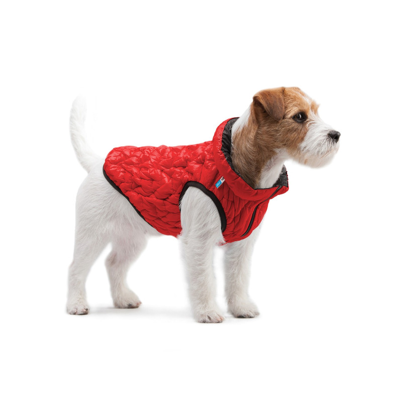 Курточка для тварин Collar AiryVest UNI двостороння S 33 червоно-чорна (2519)
