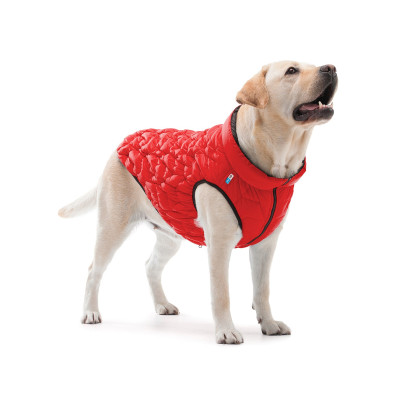 Курточка для тварин Collar AiryVest UNI двостороння S 33 червоно-чорна (2519)