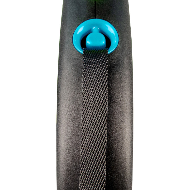 Повідок для собак Flexi Black Design L стрічка 5 м (синій) (4000498034132)
