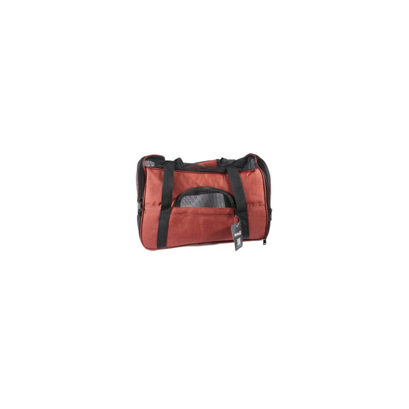 Переноска для тварин AnimAll HJ-8003 м'яка 48х25х33 см бордова (2000981206246)