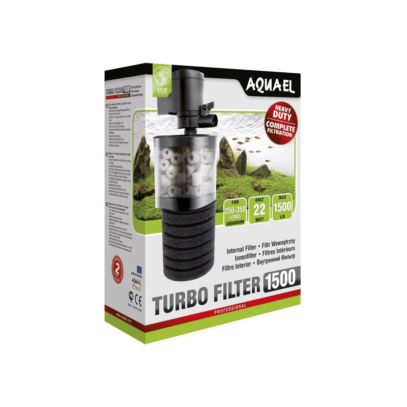 Фільтр для акваріума AquaEl Turbo Filter 1500 внутрішній до 350 л (5905546133371)