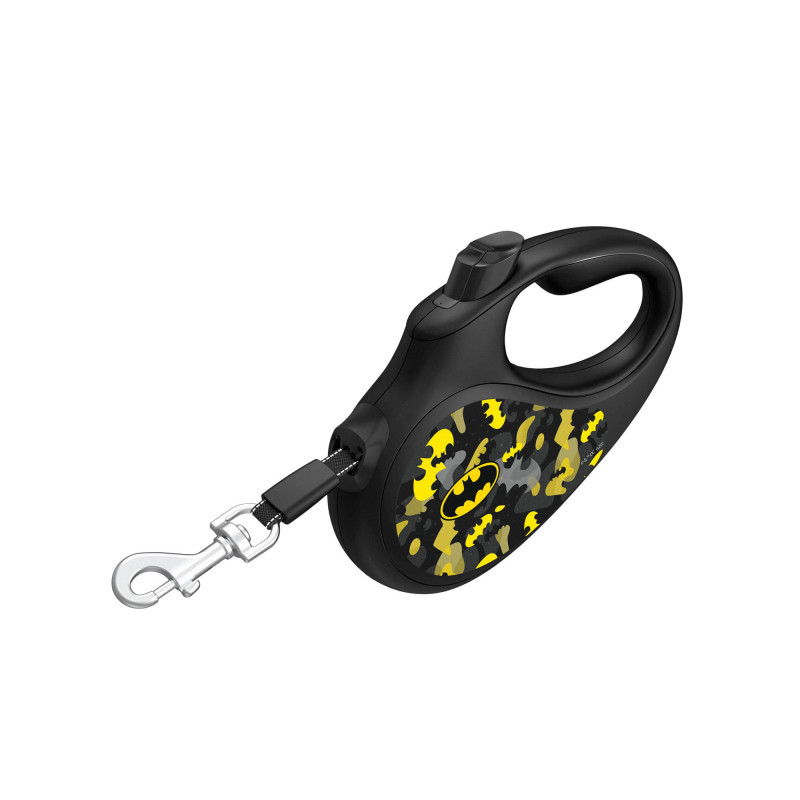 Повідок для собак WAUDOG R-leash Бетмен Візерунок світловідбиваюча стрічка XS 3 м (8123-1006-01)