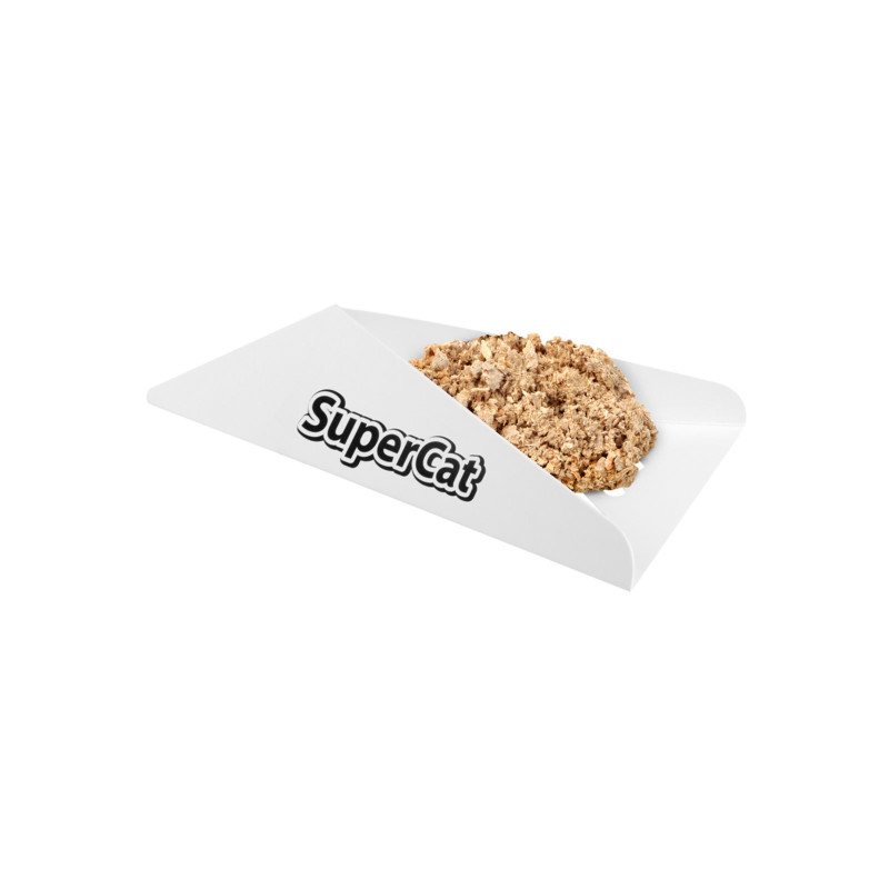 Наповнювач для туалету Super Cat Деревний грудкувальний 2.1 кг (3 л) + совочок у подарунок (3555)