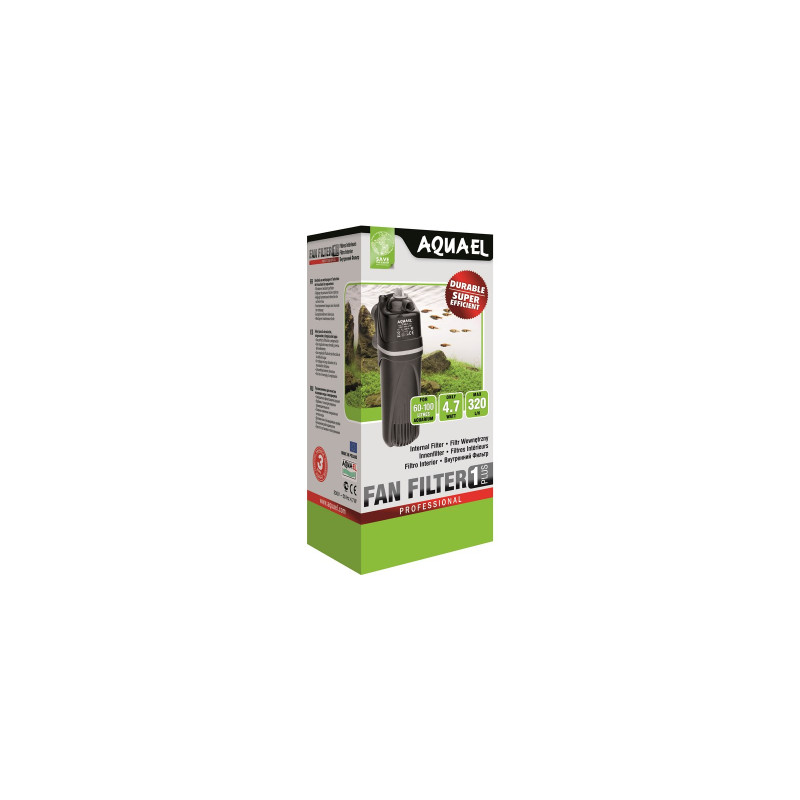 Фільтр для акваріума AquaEl Fan 1 Plus внутрішній до 100 л (5905546030694)
