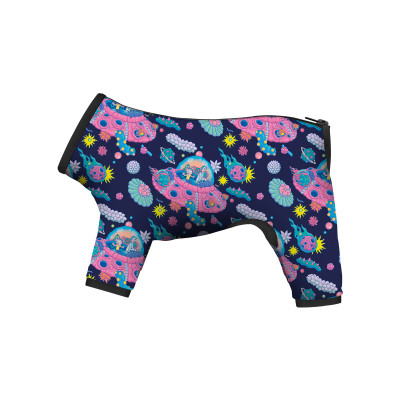 Дощовик для тварин Collar WAUDOG Clothes "Рік і Морті 1" XS30 43-45 см, З 27-30 см (5330-0280)