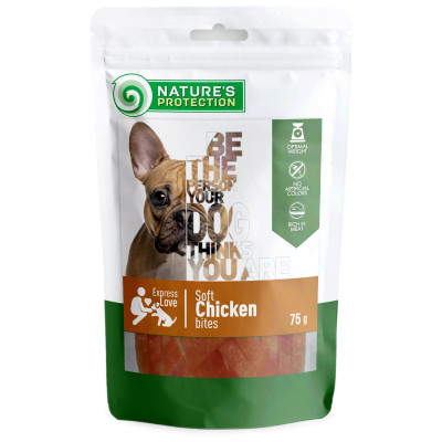 Ласощі для собак Nature's Protection with Chicken 75 г (SNK46096)