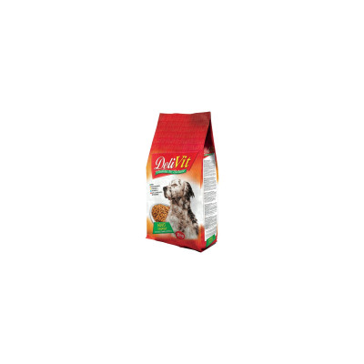 Сухий корм для собак DeliVit Adult Energy з м'ясом, злаками та вітамінами 20 кг (8014556125324)