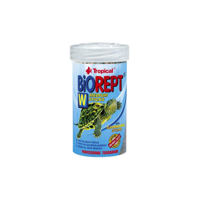 Корм для черепах Tropical Biorept W для земноводних і водних черепах 100 мл/30 г (5900469113639)