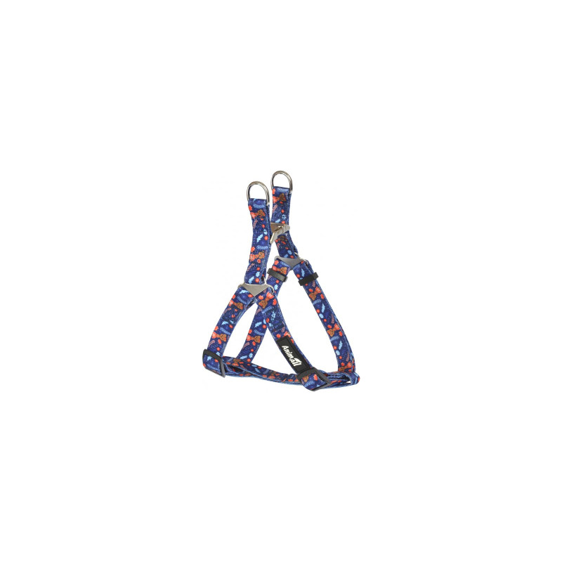Шлея для собак AnimAll HL-H-T001A XS-4 1x25-35 см (синя) (2000981199241)