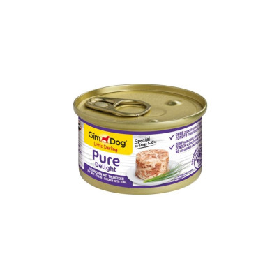 Консерви для собак GimDog LD Pure Delight з куркою та тунцем 85 г (4002064513027)