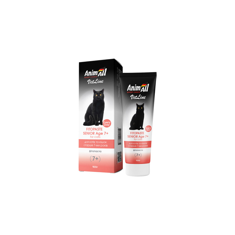 Паста для тварин AnimAll VetLine для кішок від 7 років 100 г (4820150206635)