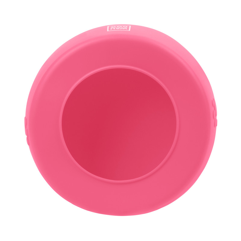 Посуд для собак WAUDOG Silicone Миска-непроливайка 1 л рожева (50797)