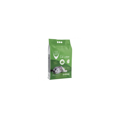 Наповнювач для туалету Van Cat Super Premium Quality Aloe Vera Бентонітовий грудкувальний 10 кг (8699245856262)