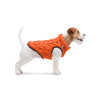 Курточка для тварин Collar AiryVest UNI двостороння S 33 жовтогарячо-чорна (2527)
