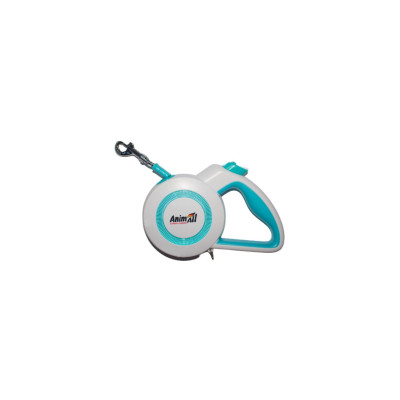 Повідок для собак AnimAll Reflector MS7110-3M S до 15 кг 3 м (біло-блакитний) (4820224500454)