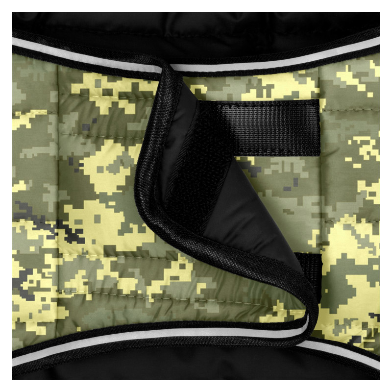 Курточка для тварин WAUDOG Clothes "Мілітарі" M (504-4026)