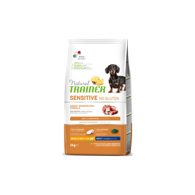 Сухий корм для собак Trainer Natural Dog Sensitive Small&Toy Adult Mini With Duck 2 кг (8059149252384)