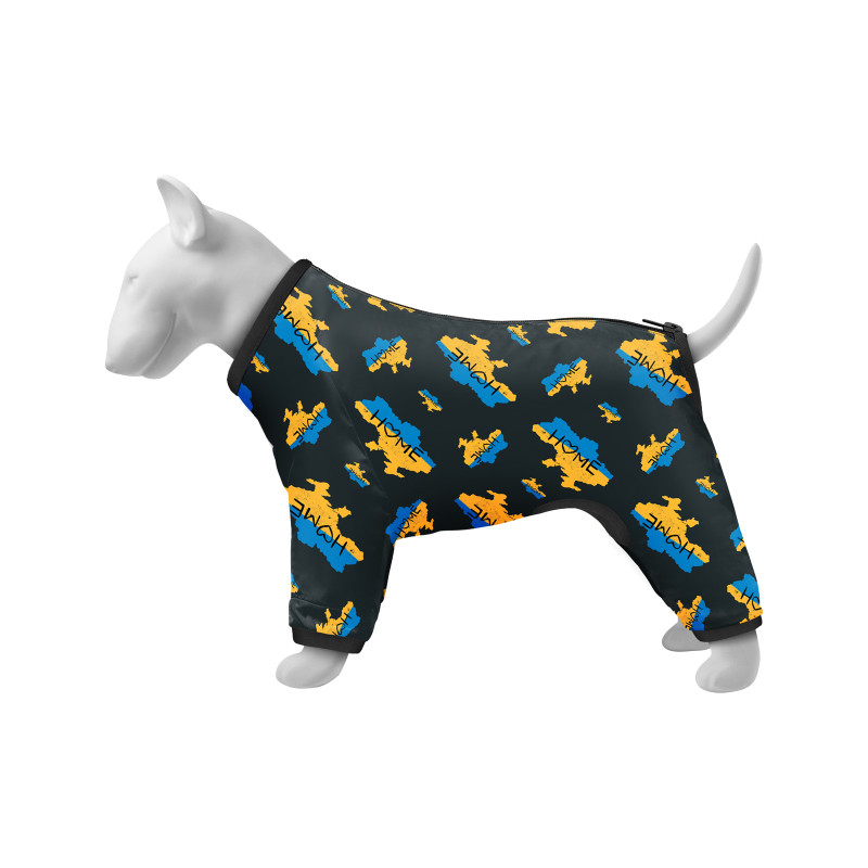 Дощовик для тварин Collar WAUDOG Clothes Дім M47 В 69-72 см, С 47-50 см (5347-0230)