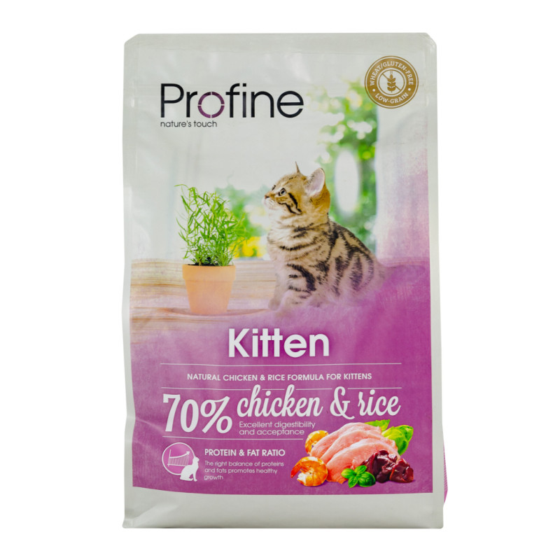 Сухий корм для кішок Profine Cat Kitten з куркою і рисом 2 кг (8595602517640)