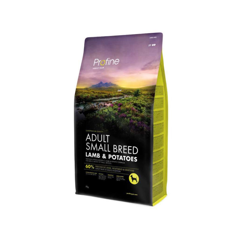 Сухий корм для собак Profine Dog Adult Small з ягням та картоплею 8 кг (8595602549771)