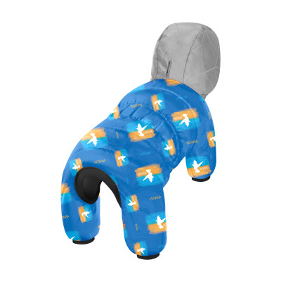 Комбінезон для тварин Collar WAUDOG Clothes Прапор M47 В 69-72 см, С 41-44 см (5447-0229)