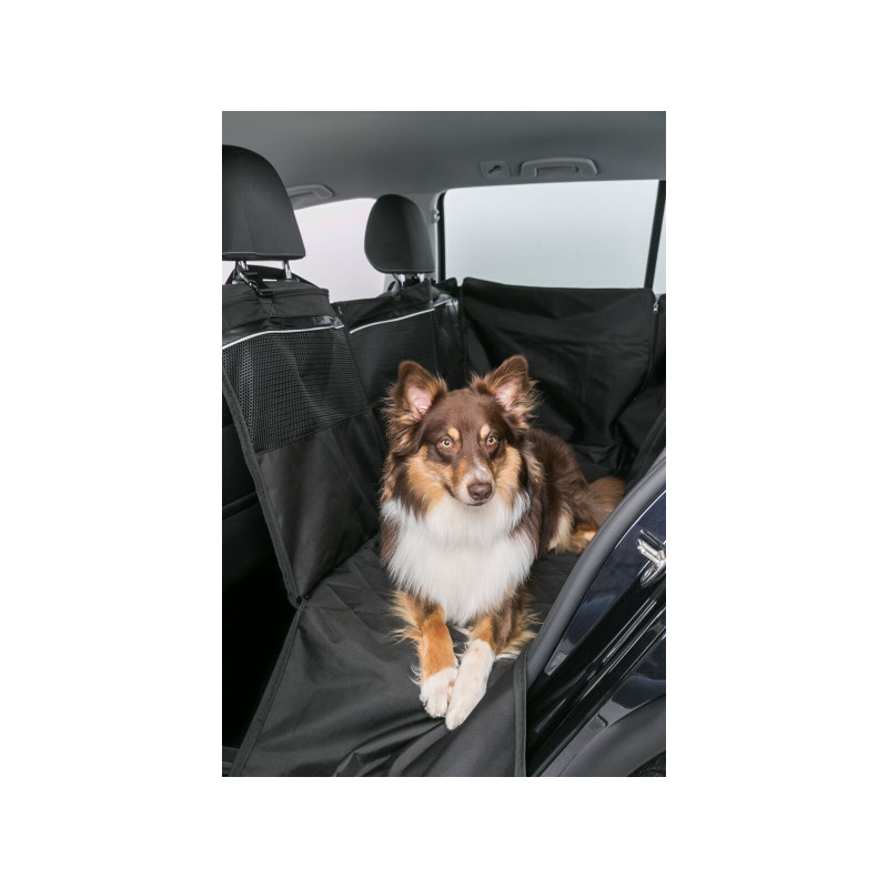 Килимок для тварин Trixie захисний в авто 1.55х1.30 м Чорний (4011905132037)