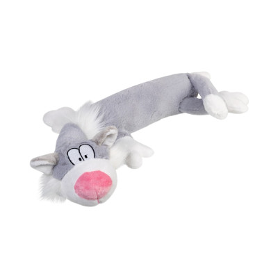 Іграшка для собак GiGwi Plush Кіт з пищалкою 63 см (75227)