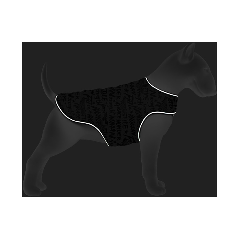 Курточка для тварин WAUDOG Clothes "Чудо-жінка в рожевому" L (505-4010)