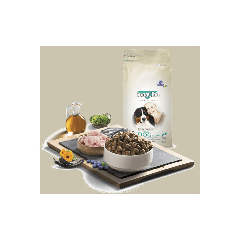 Сухий корм для собак BonaCibo Adult Dog Form 15 кг (8694686405826)