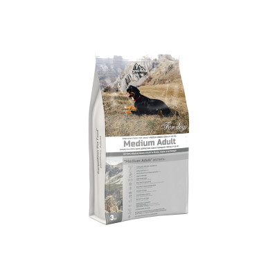 Сухий корм для собак Carpathian Pet Food Medium Adult 3 кг (4820111140848)