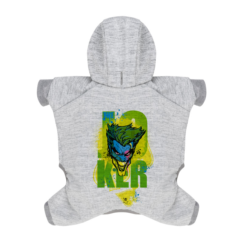 Комбінезон для тварин Collar WAUDOG Clothes "Джокер" софтшелл L50 B 65-72 см, С 42-48 см (311-2008)