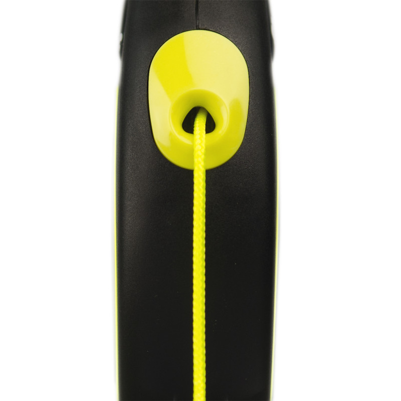 Повідок для собак Flexi New Neon S трос 5 м (чорний) (4000498025215)