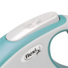 Повідок для собак Flexi New Comfort S стрічка 5 м (блакитний) (4000498043516)