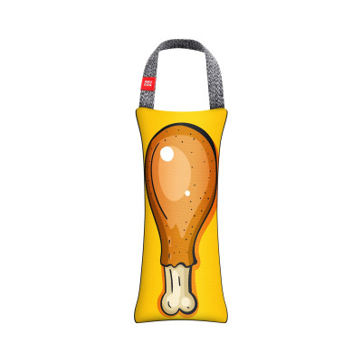Іграшка для собак WAUDOG Fun Куряче стегенце з пискавкою S (6200-0221)