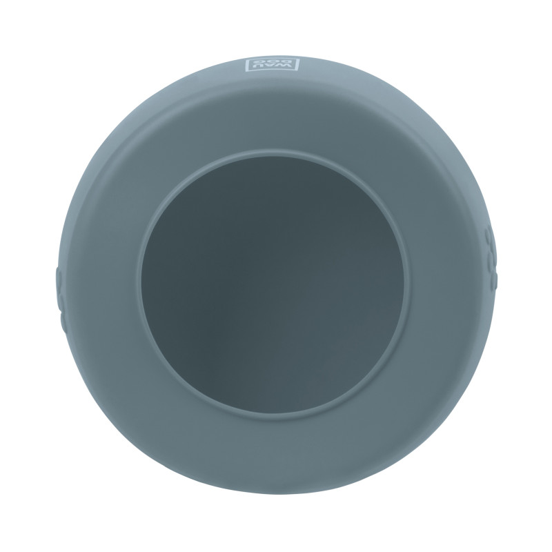 Посуд для собак WAUDOG Silicone Миска-непроливайка 1 л сіра (507911)