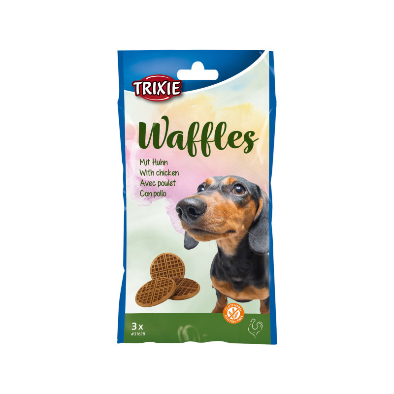 Ласощі для собак Trixie Waffles 7 см (4011905316284)