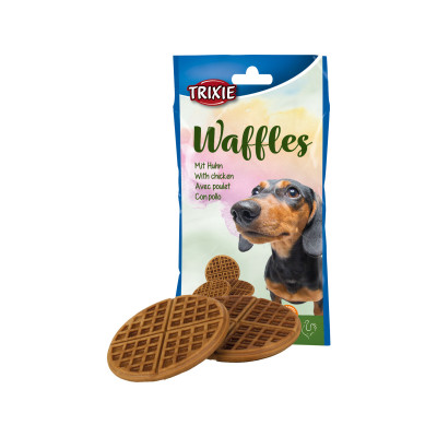 Ласощі для собак Trixie Waffles 7 см (4011905316284)