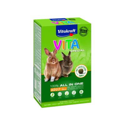 Корм для гризунів Vitakraft Vita Special для кроликів 600 г (4008239253149)